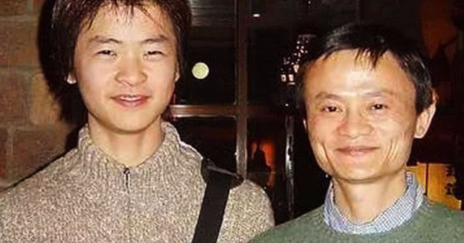 Jack Ma và con trai